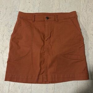 Patagonia organic cotton skirt size 8